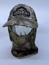 Bass Pro Shop RedHead Hunting Hat Cap Camo Face Neck Cover Outdoors - £19.77 GBP