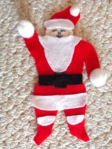 Large Felt Santa Refrigerator Magnet (#2782) - £9.40 GBP