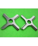 *TWO* New SUPER SHARP KNIVES for Deni model 3500 meat grinder mincer HEX... - $15.44