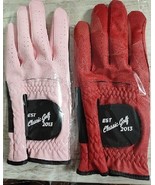 Classic Golf Synthetic Leather Gloves Mens Ladies RED Fr Master BM Asher... - $262.43 MXN