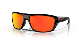 Oakley Split Shot POLARIZED Sunglasses OO9416-2564 Polished Black W/PRIZ... - £102.89 GBP