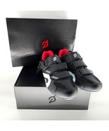 Peloton Cycling Shoes Size 42 Black &amp; Red Spin Bike Footwear NEW With Box - $1,323.01 MXN