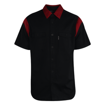 Harley-Davidson Men&#39;s Shirt Black Beauty Red Hometown S/S (508) - £33.63 GBP