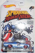 2020 Hot Wheels Spiderman &quot;&#39;71 El Camino&quot;  #3/5 Collector #GDG83 Mint On Card - $3.00