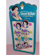 Vtg 90s Disney Goody Snow White and Seven Dwarfs Dopey Girls Hair Barret... - £12.66 GBP