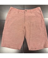 7 Diamonds Hybrid Shorts Stretch Flat Front Casual Golf Travel Size 31 - $35.54 CAD