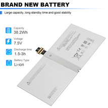 New Replacement Battery Dynr01 G3Hta027H For Microsoft Surface Pro 4 172... - $48.75