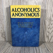 Alcoholics Anonymous Big Blue Book 4th Edition Hardcover 2001 - £9.49 GBP