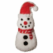 Fair Trade Holiday Handmade Holiday Snowman Christmas Tree Ornament - £7.72 GBP