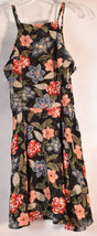 Abercrombie &amp; Fitch Womens Floral High Neck Mini Dress S - £27.59 GBP