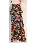 Abercrombie &amp; Fitch Womens Floral High Neck Mini Dress S - $47.54 CAD