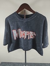 Misfits cropped tee, punk, Size Small - £13.96 GBP