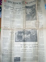 Vintage Utrechtsch Nicuwsblad September 1962 - $6.99