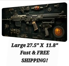 Large Tactical Gunsmith Bench Mat Gun Cleaning Mat Rifle Ships FREE 27&quot; ... - $23.24