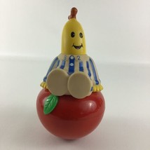 Bananas In Pajamas Roly Poly Chime Apple Rattle Baby Toy B2 Vintage 1995 Tomy - $34.60