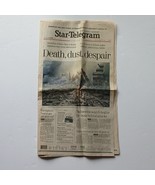 Fort Worth Star Telegram September 13, 2001 World Trade Center 9/11 - $9.99