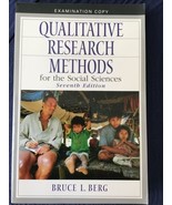 Qualitative Research Methods for the Social Scien... by Berg, Bruce L. P... - $409.70 MXN