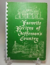 Favorite Recipes of Jefferson&#39;s Country Grace Episcopal Church Cismont V... - £12.62 GBP