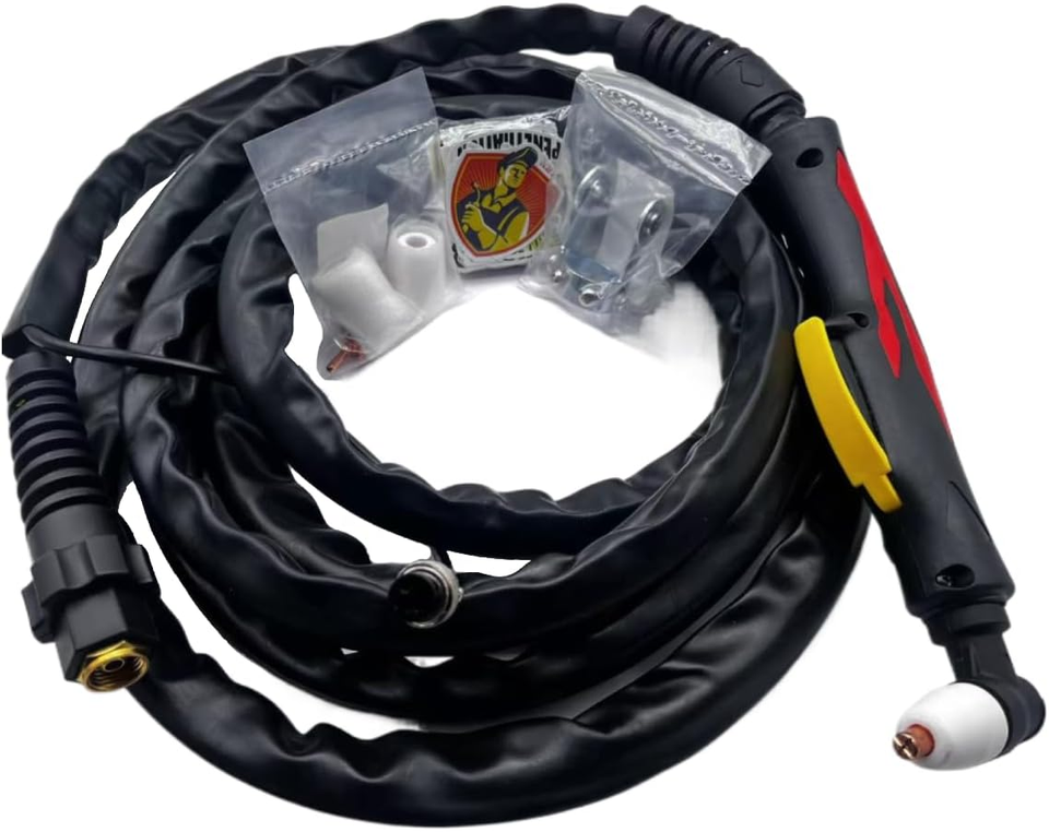 16 Ft PT-31 LG-40 Air Plasma Cutter Cutting Torch Gun Fits CUT50D CUT-50... - $107.71