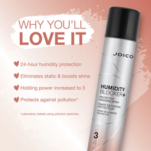 Joico Humidity Blocker+ Protective Finishing Spray, 9 Oz. image 2
