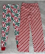 LOT of Carter&#39;s Holly Jolly Pajama Pants 7/7a &amp; Candy Cane Pajama Pants 7/8 - $312.66 MXN