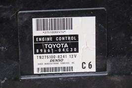 Toyota Engine Control Module Computer Unit ECM ECU 89661-04c30, TN275100-8241 image 2