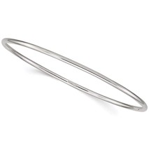 Fine Jewelry Sterling Silver 2mm Bangle - £198.62 GBP