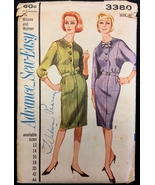 Uncut 1960s Size 12 Bust 32 Button Front Dress Advance 3380 Pattern Inse... - £5.58 GBP