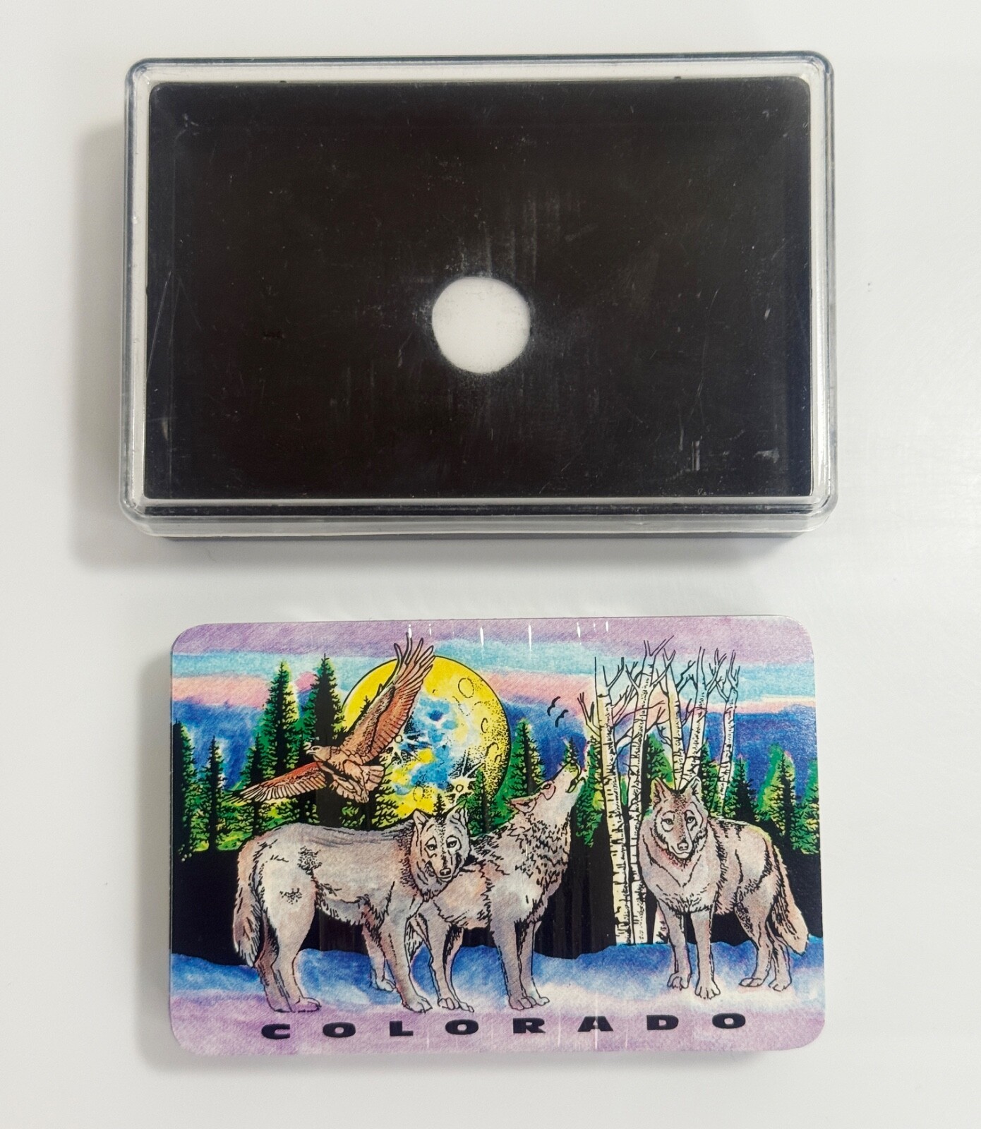 Colorado Playing Cards Wolves BRAND NEW IN PLASTIC CASE - $10.88