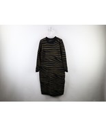 Lane Bryant Womens Size 22 / 24 Zebra Striped Knit Long Sleeve Sweater D... - $49.45