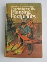 Mystery Of The Flaming Footprints ~ Three Investigators Alfred Hitchcock 1st Ed - £19.35 GBP