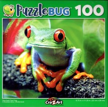 Red-Eyed Tree Frog - 100 Pieces Jigsaw Puzzle - $10.88