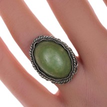 sz5.25 30&#39;s-40&#39;s Mexican Sterling filigree ring - £51.25 GBP