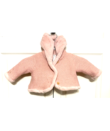 Tommy Bahama Pink Hoodie Luxurious Fleece 0-3 Months Button Down Jacket ... - $184.53 MXN