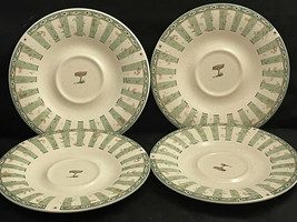 Pfaltzgraff Port Folio NatureWood Bread Plates (4) Stoneware - $27.00