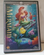 The Little Mermaid Diamond Edition Blu-ray 2 Disc Disney Animation 2013  - $14.00