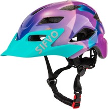 Kids Helmet, SIFVO Kids Bike Helmet Boys and Girls Bike Helmet with Cool Visor - £33.56 GBP