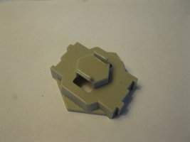2006 HeroScape Fortress of the Archkyrie Board Game Piece: Straight Wall Base  - $2.00