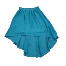 Disney Skirt Girls L Blue Elastic Waist High Low Jasmin D Signed Bottom Wear - $24.63