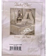 Touch of Class Balloon Shade 63&quot; Ivory French Country Trousseau Lace - $19.79