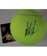 Andy Roddick Signed Autographed Giant Tennis Ball w/ Proof Photo - $55.43
