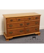 ETHAN ALLEN Heirloom Nutmeg Maple Colonial Early American 54&quot; Double Dre... - £1,201.93 GBP