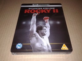 Rocky II (1979) 4K + 2D Blu-ray Steelbook - New &amp; Sealed-
show original title... - £36.73 GBP