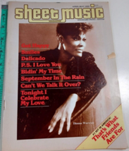 SHEET MUSIC MAGAZINE april/may 1986 standard piano/guitar edition good - £4.69 GBP