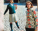 Vintage Campus Fashions Columbia Minerva Knit Pattern Book 754 - $13.09