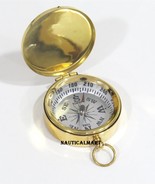 NauticalMart Pirate Solid Brass Pocket Compass - $552.05 MXN