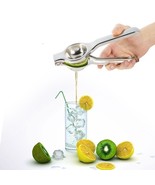 STAINLESS STEEL LEMON LIME SQUEEZER JUICER KITCHEN HOME MANUAL HAND PRES... - £7.11 GBP