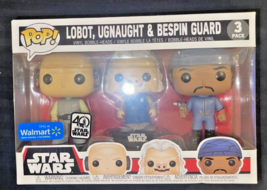 Funko Pop Star Wars Lobot, Ugnaught &amp; Bespin Guard 3 Pack Walmart Exclus... - $12.82