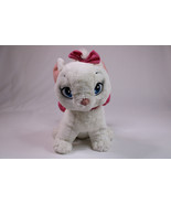 Disney Aristocats MARIE White Cat Big Plush Soft Kitty Kitten Pink Bow C... - $9.99