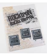 Vintage Rocktron Racks The Pros Brochure Pamphlet - £8.84 GBP